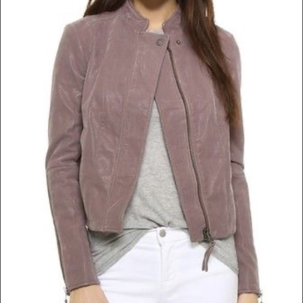 Free People Vegan Leather Jacket, Size 6